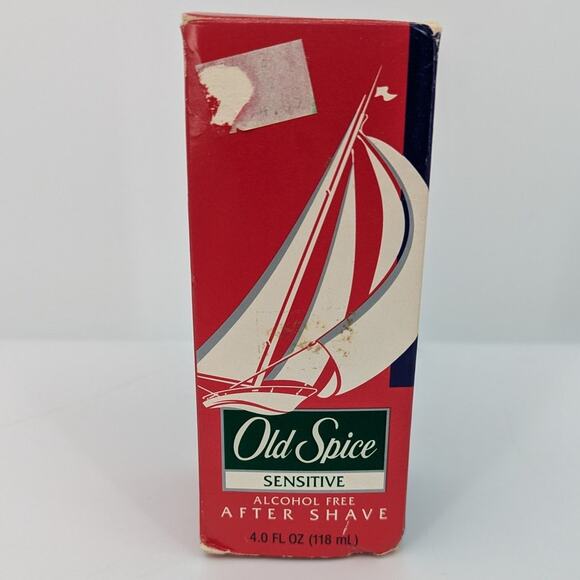 Vintage Old Spice After Shave 4fl 118ml Alcohol Free for Sensitive Skin - Picture 1 of 4